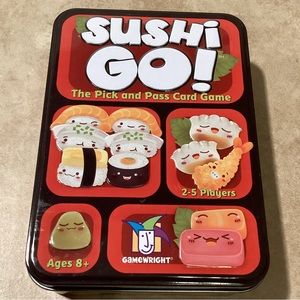 GameWright Sushi Go The Pick and Pass Card Game in Tin Box
